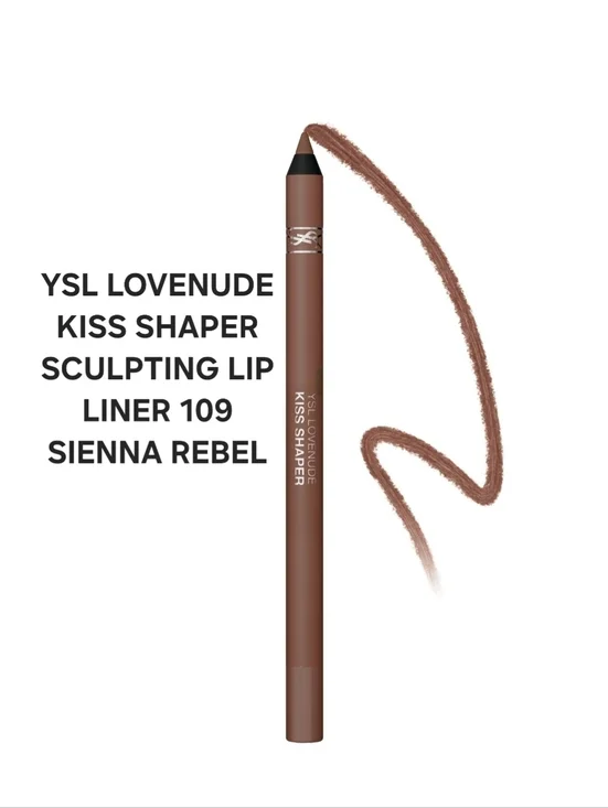 YSL LOVENUDE KISS SHAPER SCULPTING LIP LINER 109 SIENNA REBEL. BNIB - Picture 1 of 5